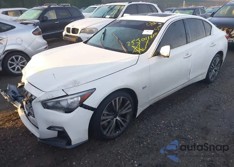 2020 Infiniti Q50 Sport Awd из США, поврежденный, VIN JN1EV7AR9LM253234